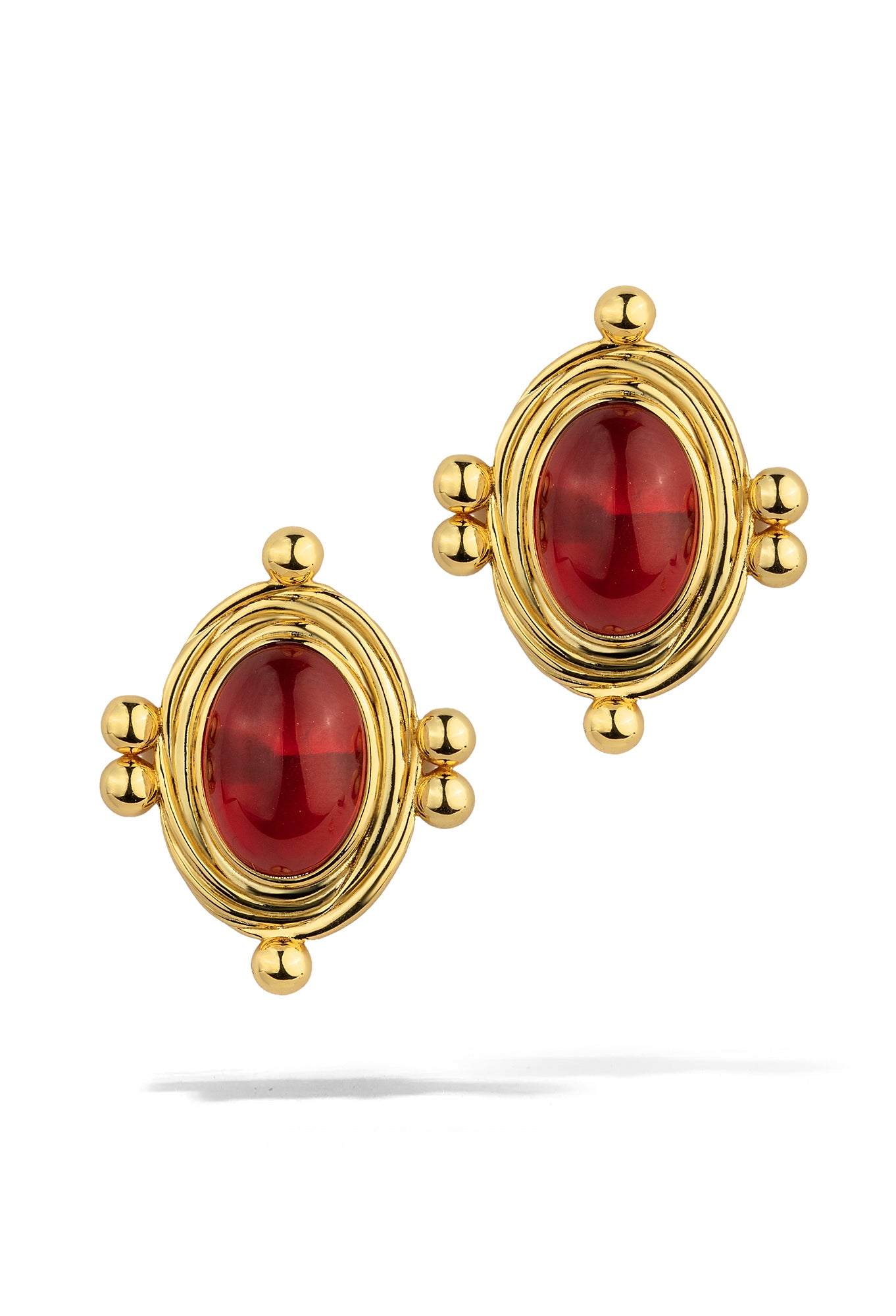 Bordeaux Earrings