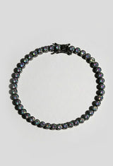 Mystic Topaz Bezel Tennis Bracelet