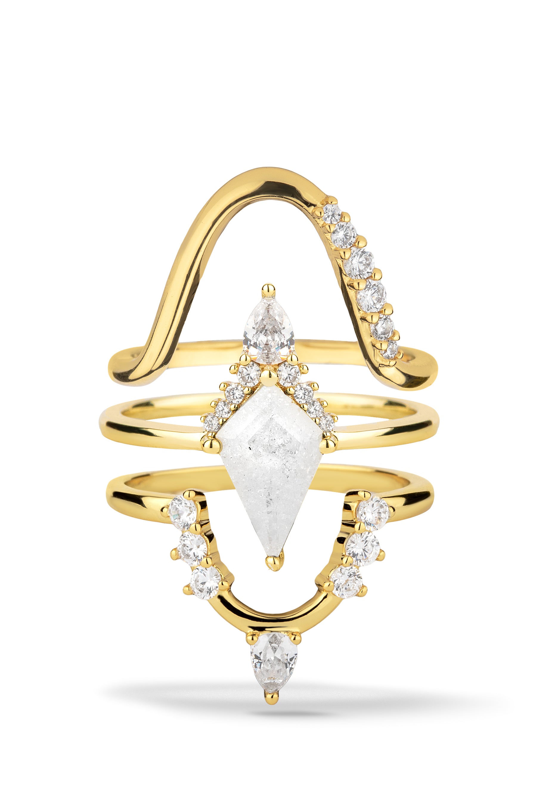 Toast Chateau 3 Ring Stack