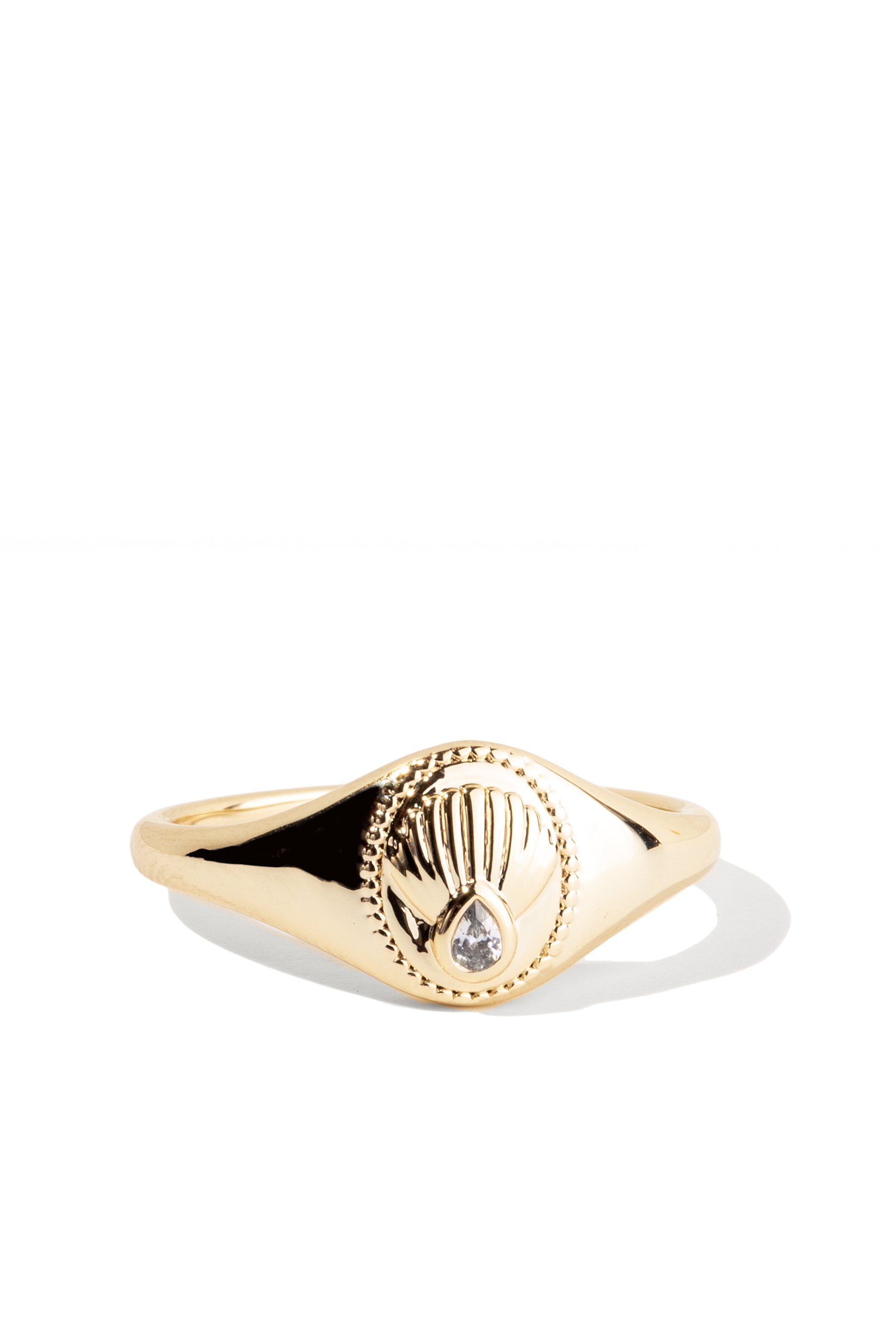 Seashell Signet Ring