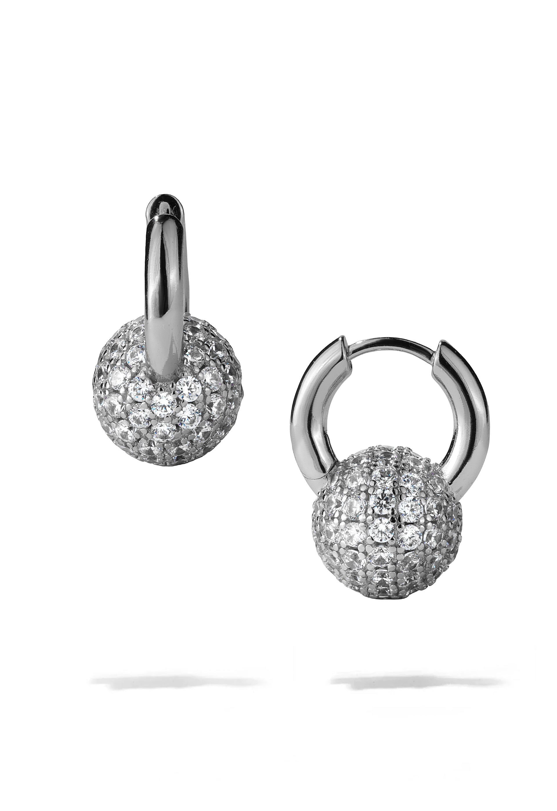 Silver Villa Earrings