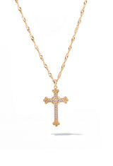 Single Cross Necklace