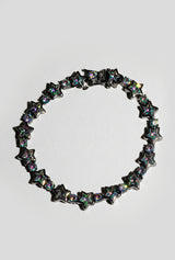 Bezel Star Tennis Bracelet - Mystic Topaz