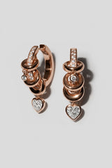 Cherie Rose Gold Earrings