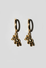 Teddy Bear Huggie Earring