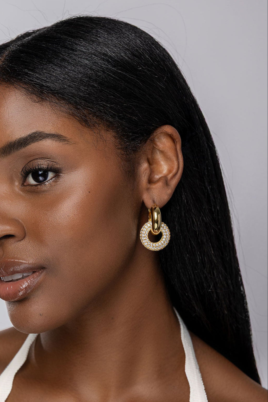 Coupe Hoops Earrings