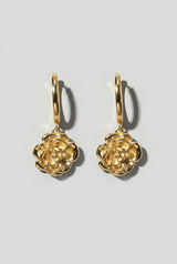 Rose Huggie Earring