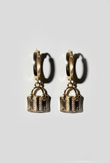 Travel Huggie Earring