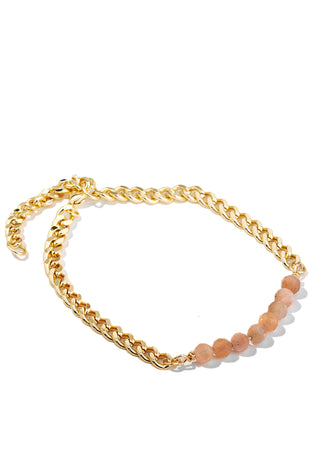 Sunstone Chain Bracelet | Happiness